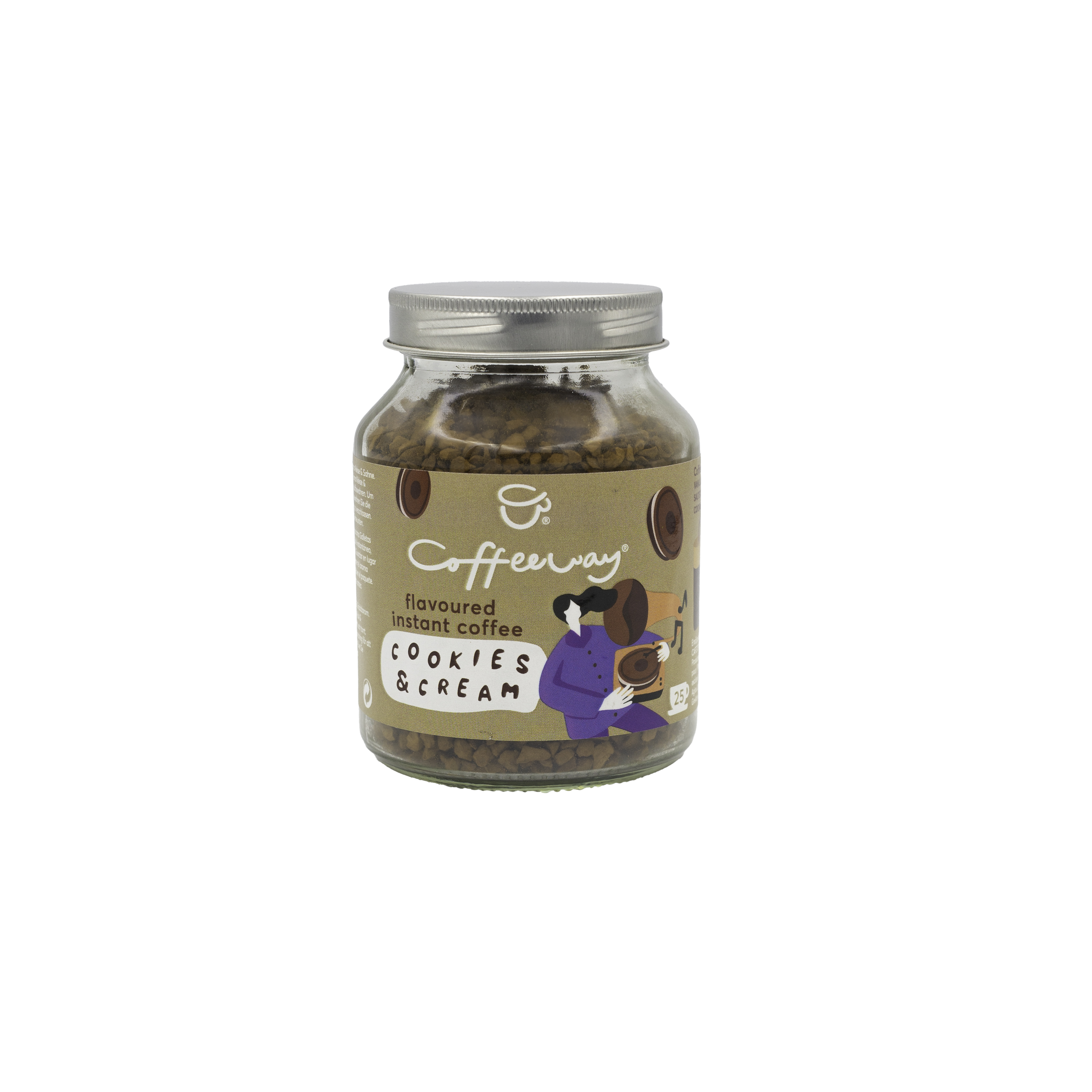 Cafetex Αρωματικός Στιγμιαίος Καφές Cookies & Cream Coffeeway (50 g)