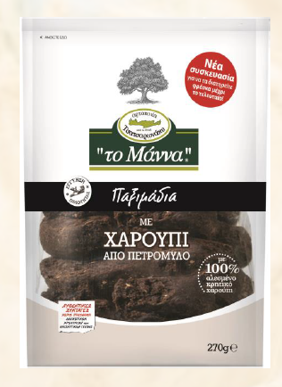 Το Μάννα Παξιμάδι Χαρουπιού Το Μάννα (270g)