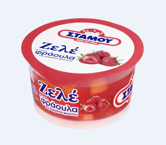 Στάμου Ζελέ Φράουλα Στάμου (165g)