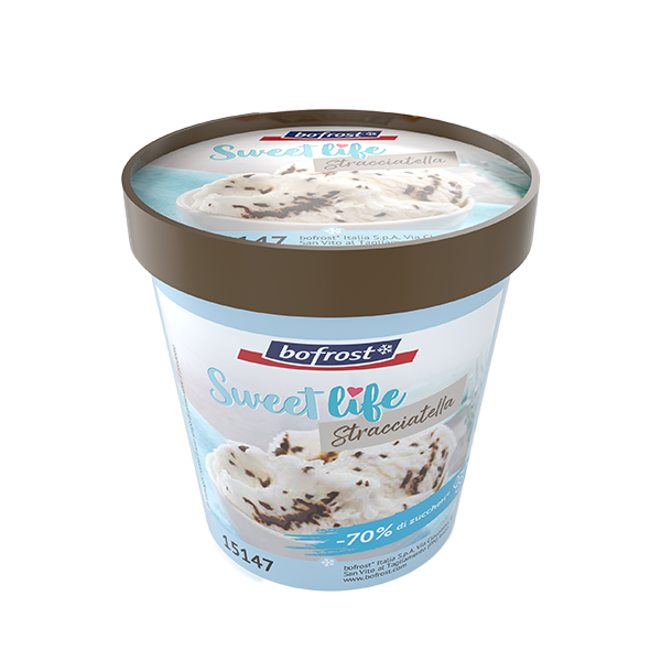 Παγωτό Sweetlife Στρατσιατέλλα με Στέβια bofrost* (450 ml)
