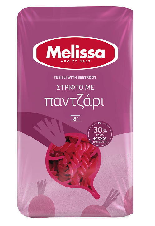 Melissa Στριφτό Ζυμαρικό Με Παντζάρι Melissa (400 g)