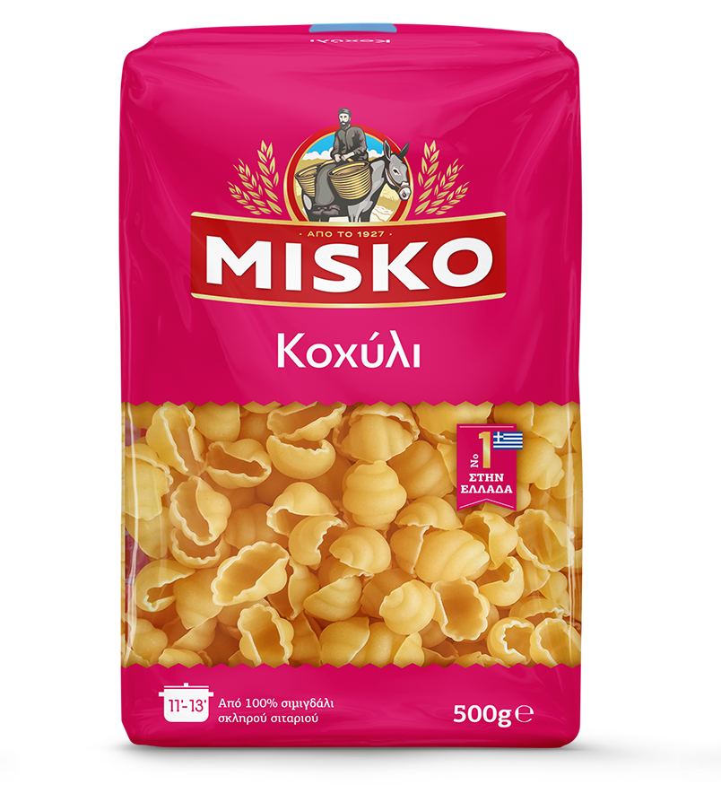 Κοχύλι Misko (2Χ500 g) τα 2 τεμ -0,60€