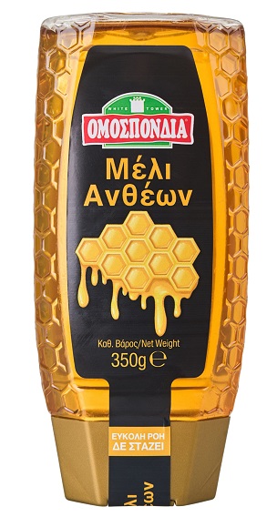 Vita-Μ.Δ Τσαλοπουλος Μέλι ανθέων Squeezy Ομοσπονδία (350 g)