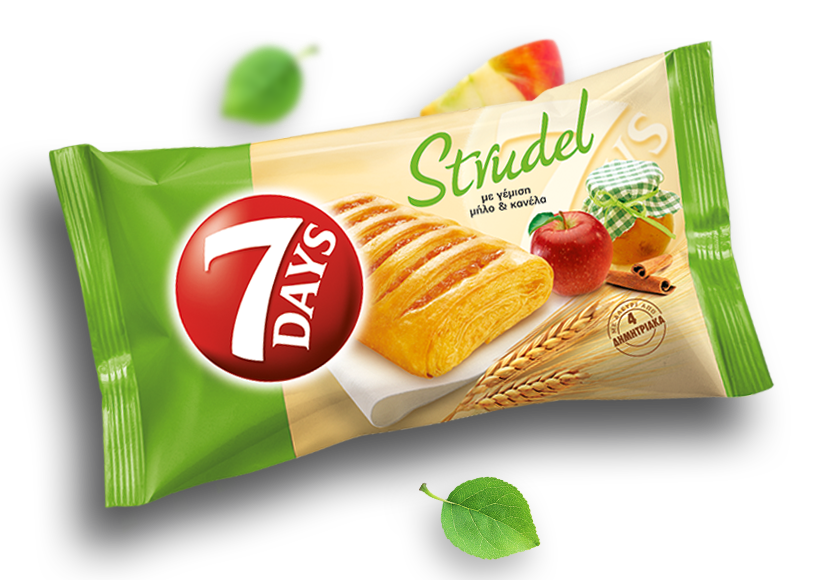 Strudel Μήλο Κανέλα 7 Days (85 g)