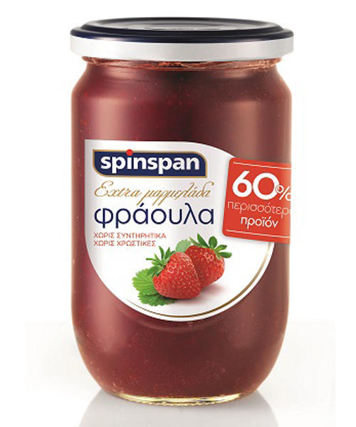 Μαρμελάδα Φράουλα Spin Span (600 g)