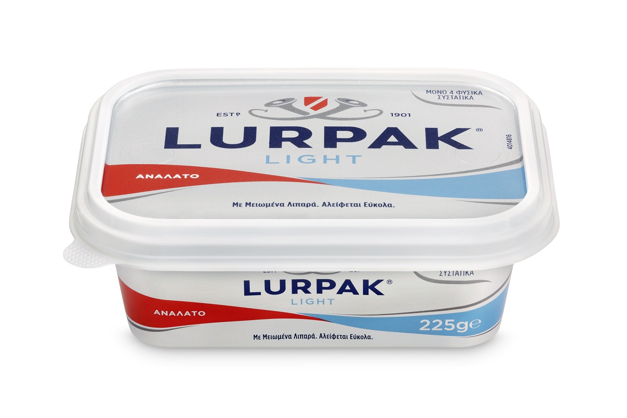 Arla Foods Hellas S.A Βούτυρο Soft με Μειωμένα Λιπαρά Ανάλατο Lurpak (225 g)