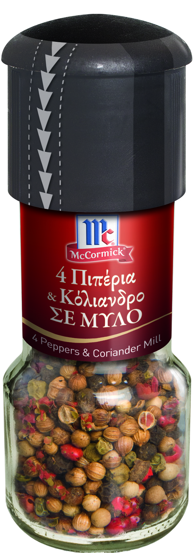 Μείγμα 4 Πιπέρια και Κόλιανδρο Μύλος McCormick (24 g)