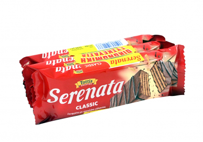 Bingo Γκοφρέτα με Σοκολάτα Γάλακτος Serenata 3 τεμ (3x33g)