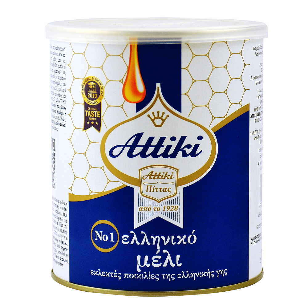 Αttiki-Πίττας Μέλι από Θυμάρι και Άλλες Ανθοφορίες Αττική (1 Kg)