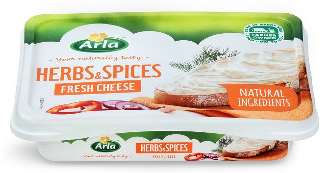 Τυρί Κρέμα Φρέσκο με Μυρωδικά Arla (150g)