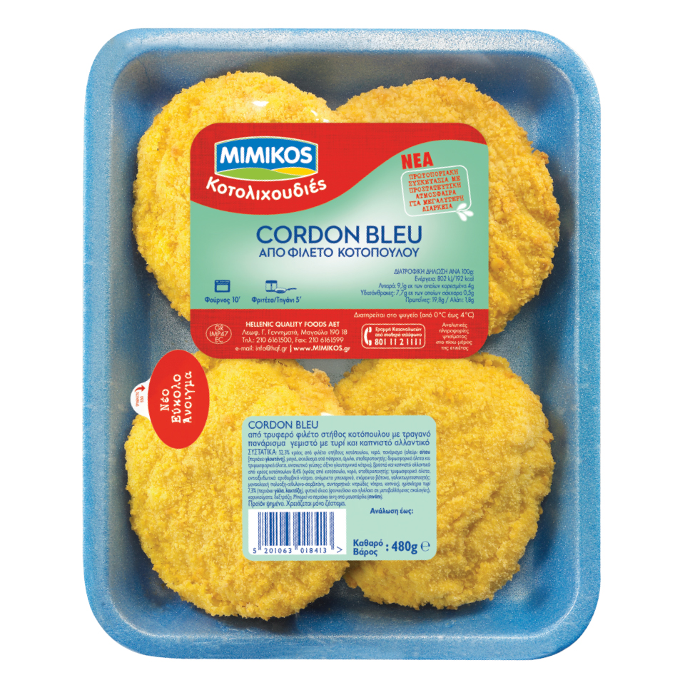 Cordon Bleu Μιμίκος (480 g) -0,70€ 4100140612