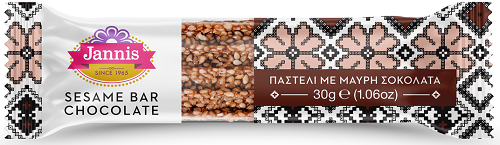 Παστέλι με Σοκολάτα Υγείας Jannis (30g)