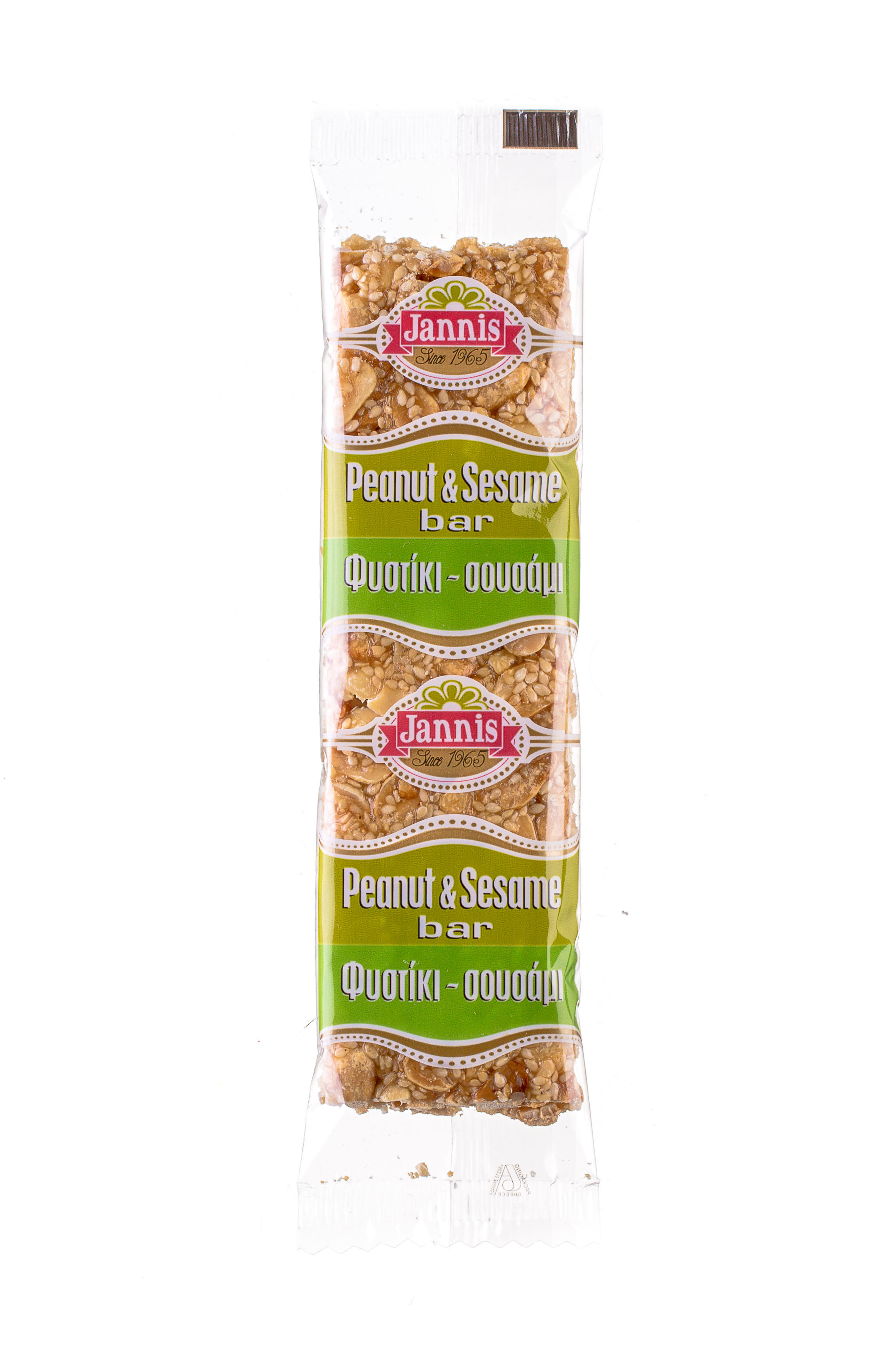 Παστέλι με Σουσάμι & Φιστίκι Jannis (70g)
