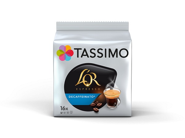 Κάψουλες Espresso Decaffeinato Για Μηχανή Tassimo L’OR (16 τεμ)