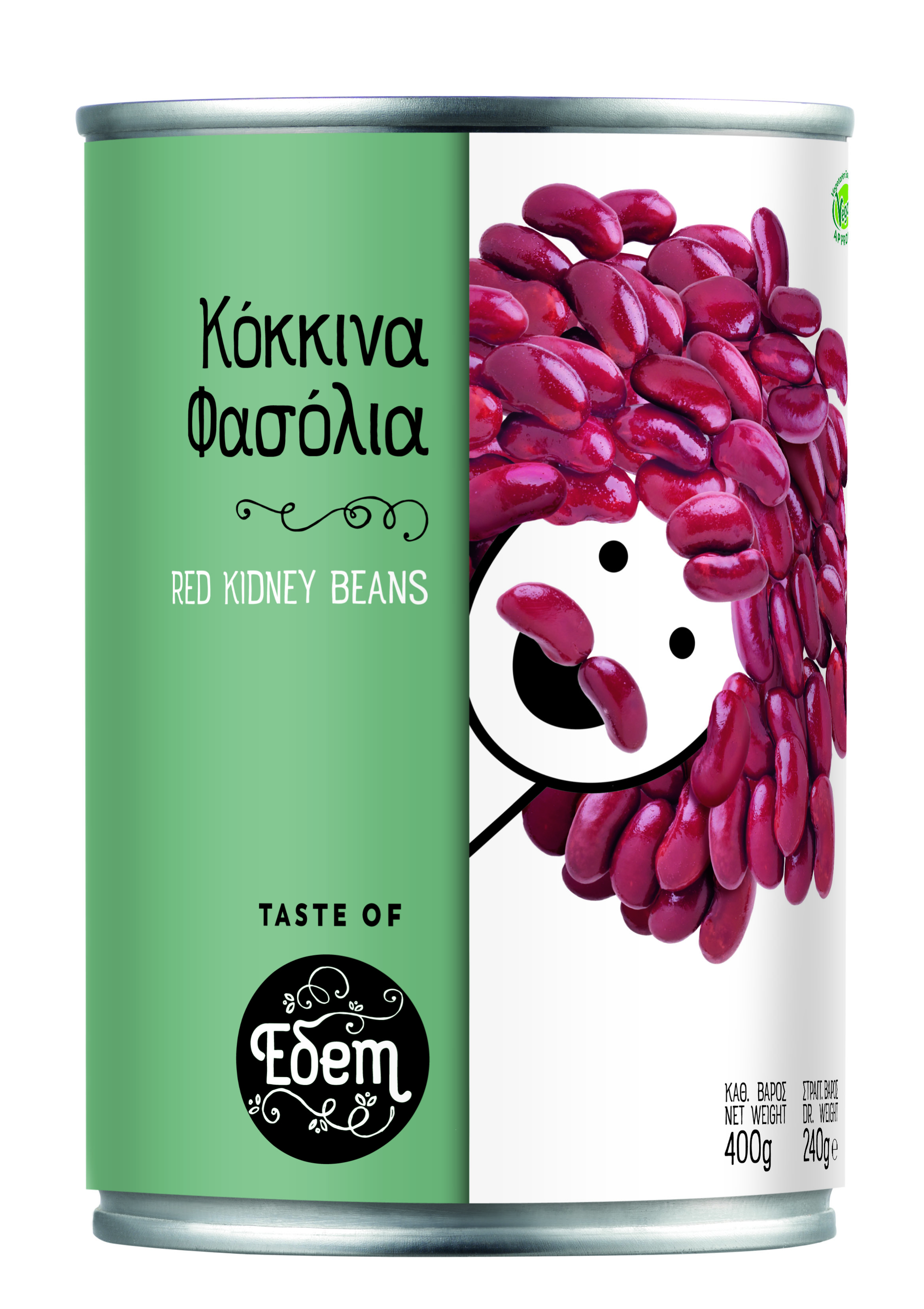 Atlanta Φασόλια κόκκινα 'Εδεμ (400 g)