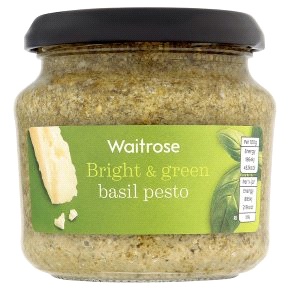 Σάλτσα Pesto με Πράσινο Βασιλικό Waitrose (285g)