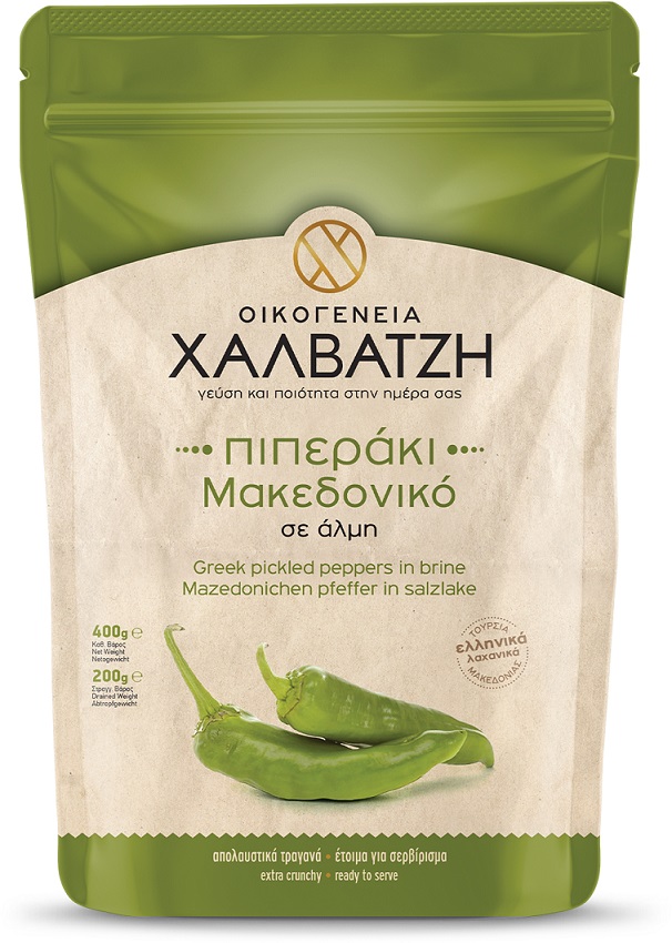 Πιπεράκι Μακεδονικό Αγρόκηπος Χαλβατζή (400 g)