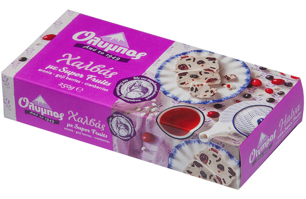 Χαλβάς με Φρούτα Όλυμπος Superfruits (250 gr)