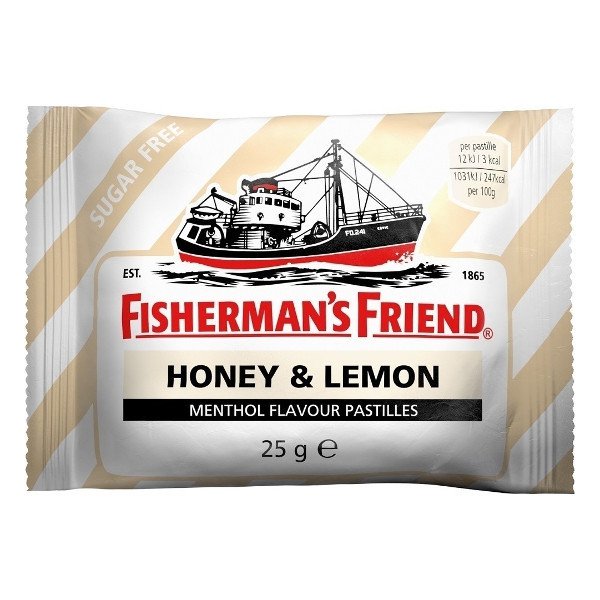 Καραμέλες Honey and Lemon Fisherman’s Friend (25 g)