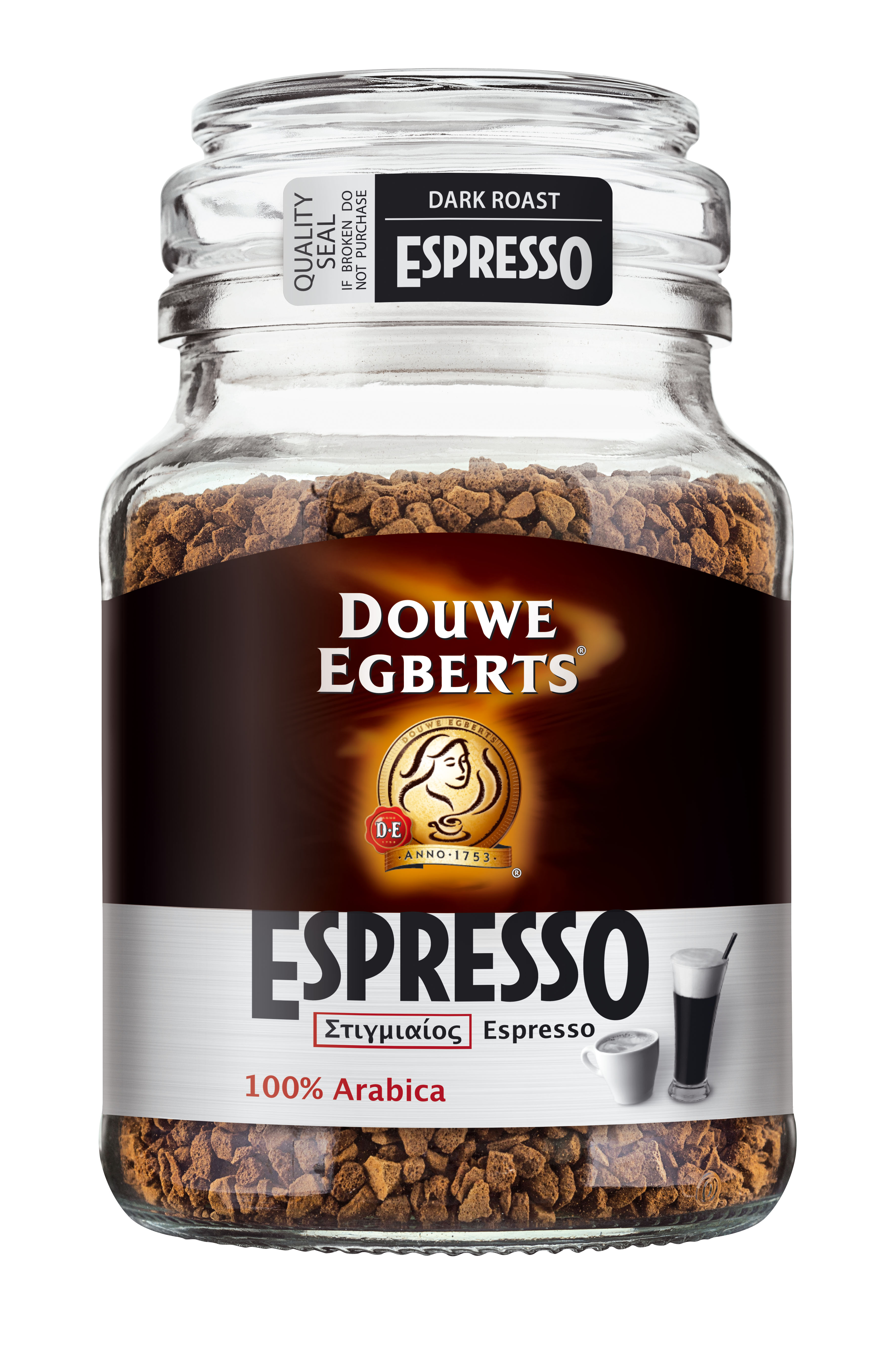 Στιγμιαίος Καφές Espresso Douwe Egberts (95g)
