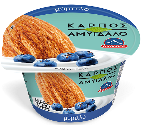 Επιδόρπιο Αμυγδάλου με Γεύση Μύρτιλο ΟΛΥΜΠΟΣ (150g)