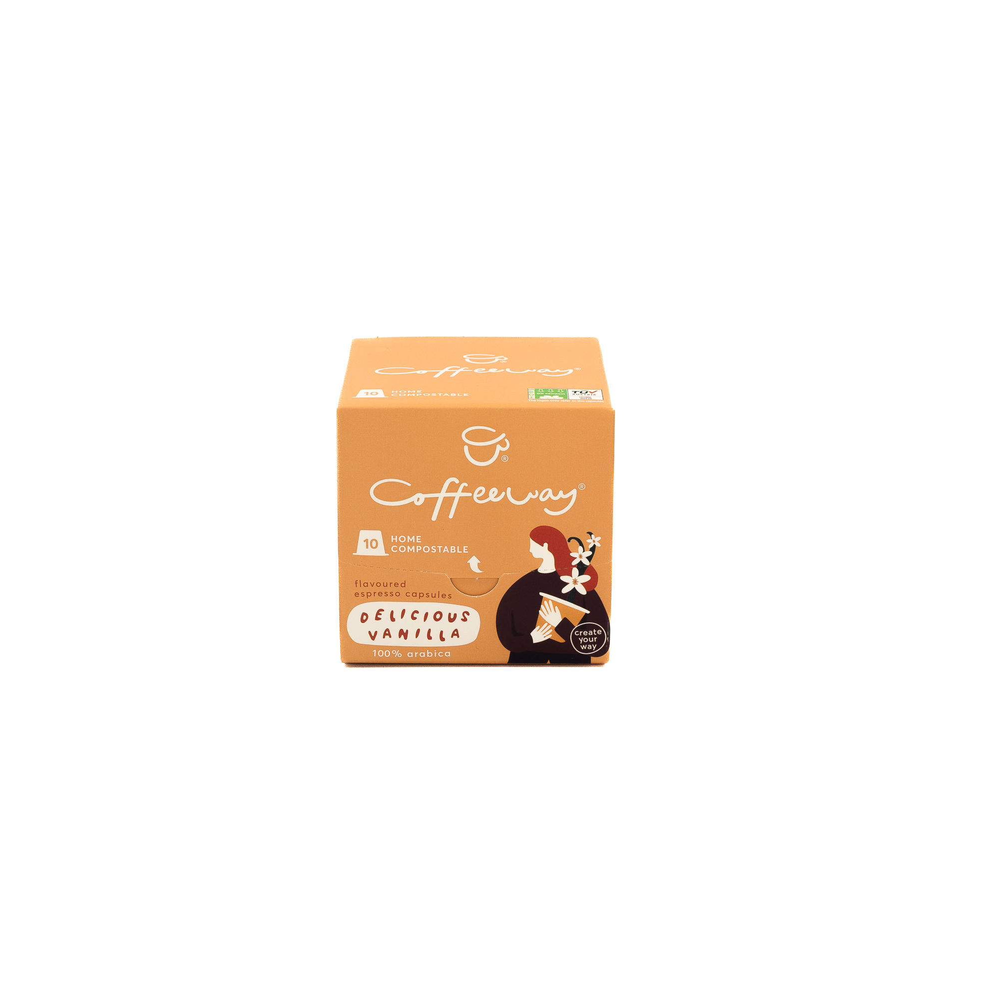 Cafetex Κάψουλες Espresso Vanilla Coffeeway (10 τεμ)