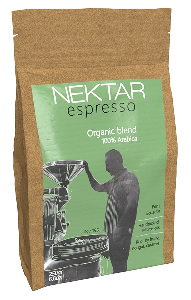 Καφές Espresso Βιολογικός Nektar (250 g)