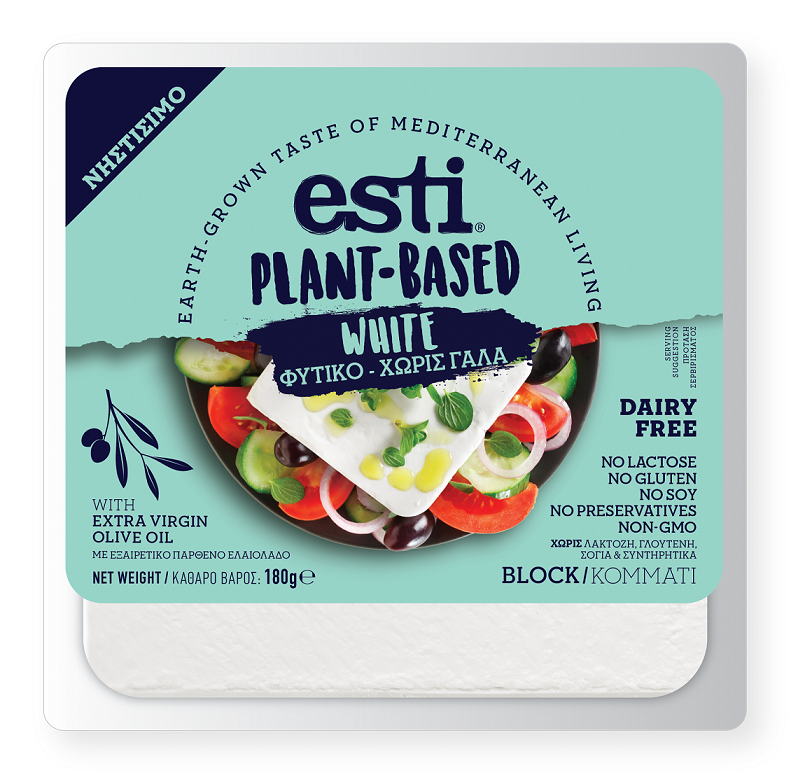 Λευκό Τυρί Φυτικό σε Κομμάτι Esti (180g)