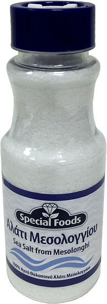 Αλάτι Μεσολογγίου σε Αλατιέρα Special Foods (400g)