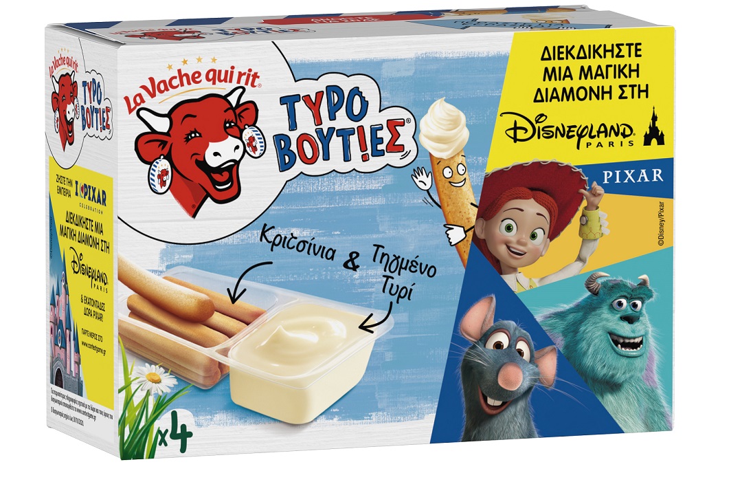 Τυροβουτιές La Vache Qui Rit (140g) Διαγωνισμός Disney