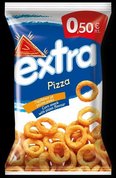 Σνακ Καλαμποκιού με Γεύση Πίτσα Extra (55g)