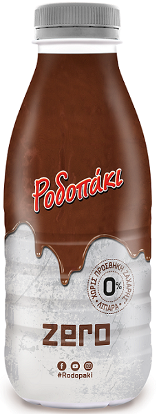 Γάλα με Κακάο Ροδοπάκι Zero Ροδόπη (500ml)
