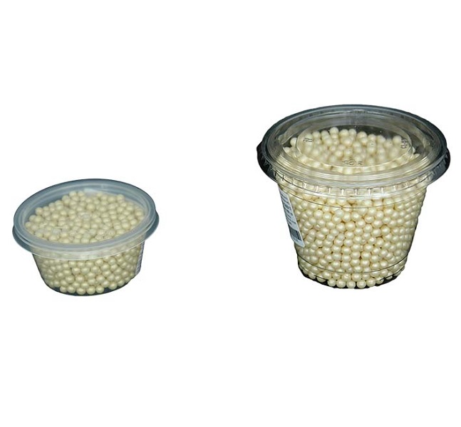 Πέρλες Λευκό Περλέ 5χιλ Cake Deco (80g)