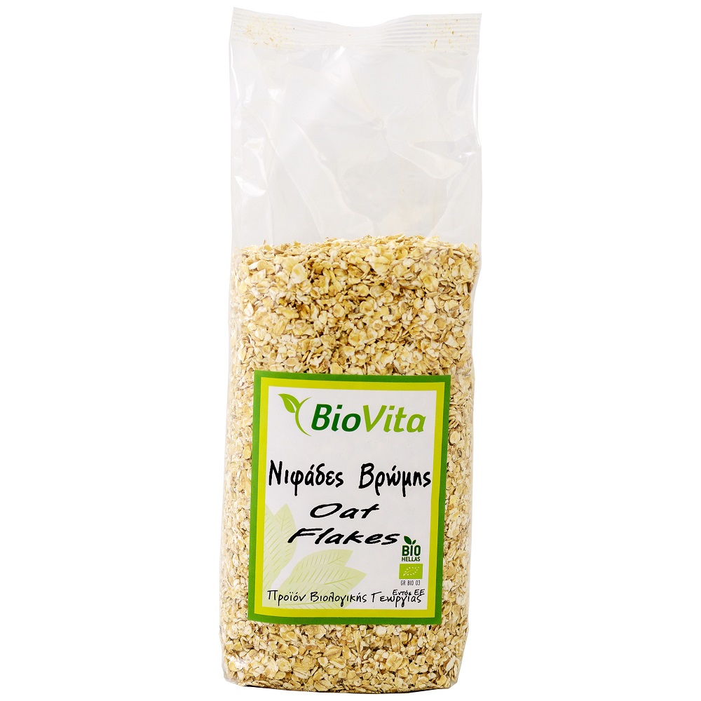 Biovita Νιφάδες Βρώμης Βιολογικές Biovita (350g)