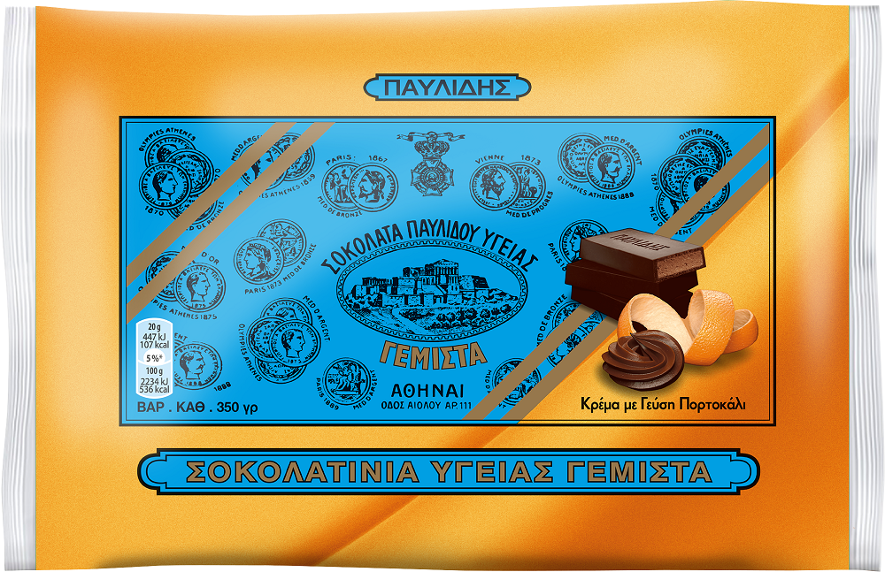 Mondelez Σοκολατίνια Υγείας με Πορτοκάλι Mini Παυλίδης (350g)