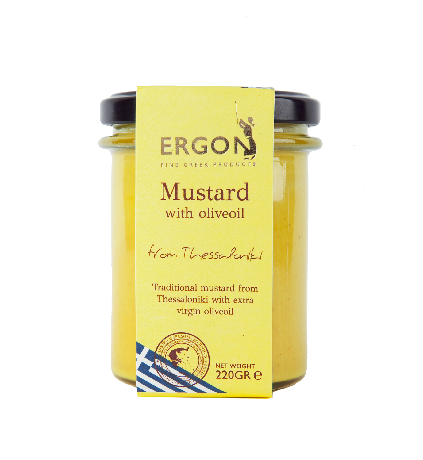 Μουστάρδα με Ελαιόλαδο Θεσσαλονίκης ERGON (220g)
