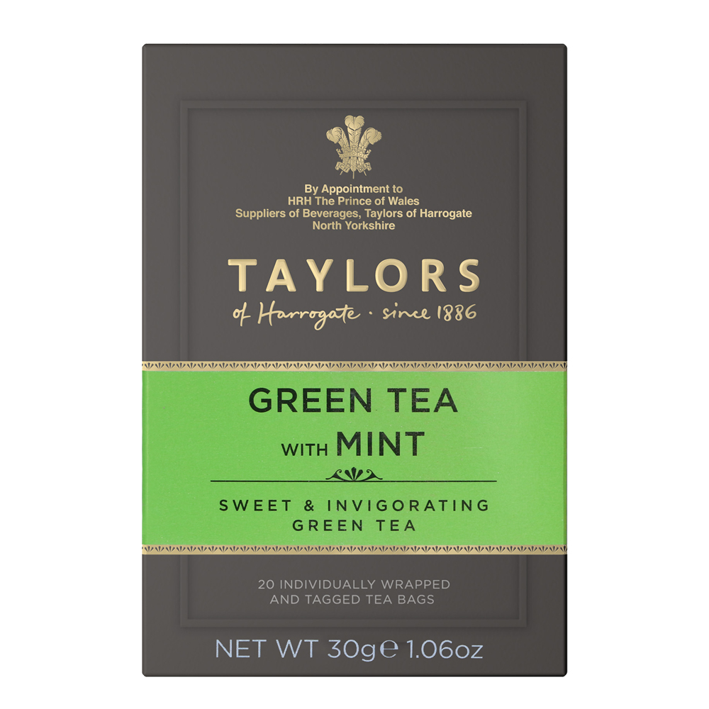 Flavour Factory Πράσινο τσάι με μέντα Taylors (20 φακ)