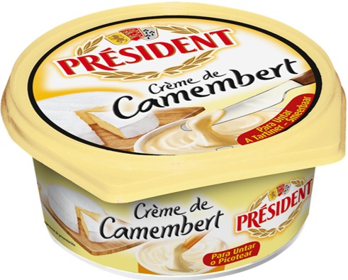Lactalis Τυρί Κρέμα Creme De Camembert President (125g)