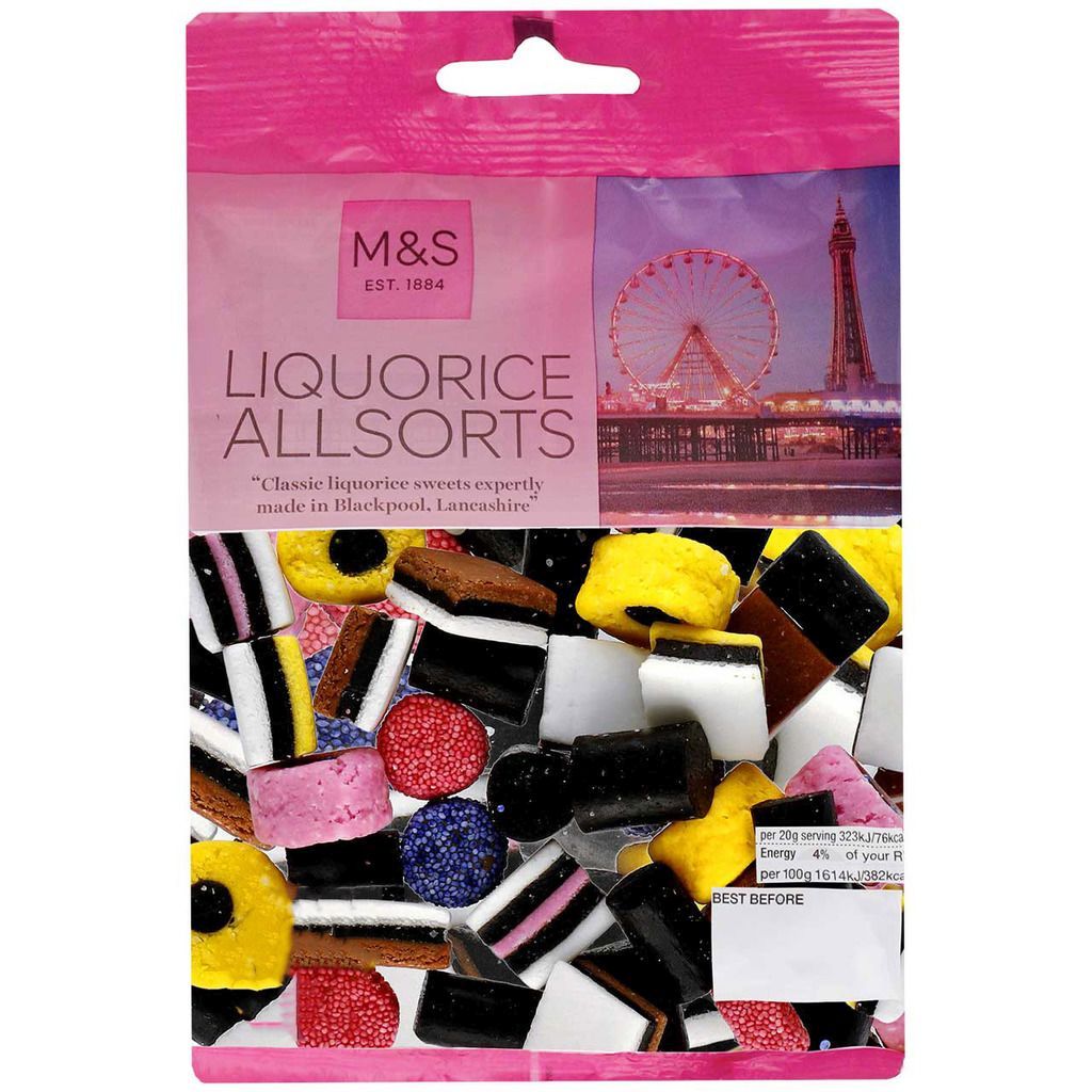 Marks & Spencer Καραμέλες Γλυκόριζας Marks & Spencer (225 g)