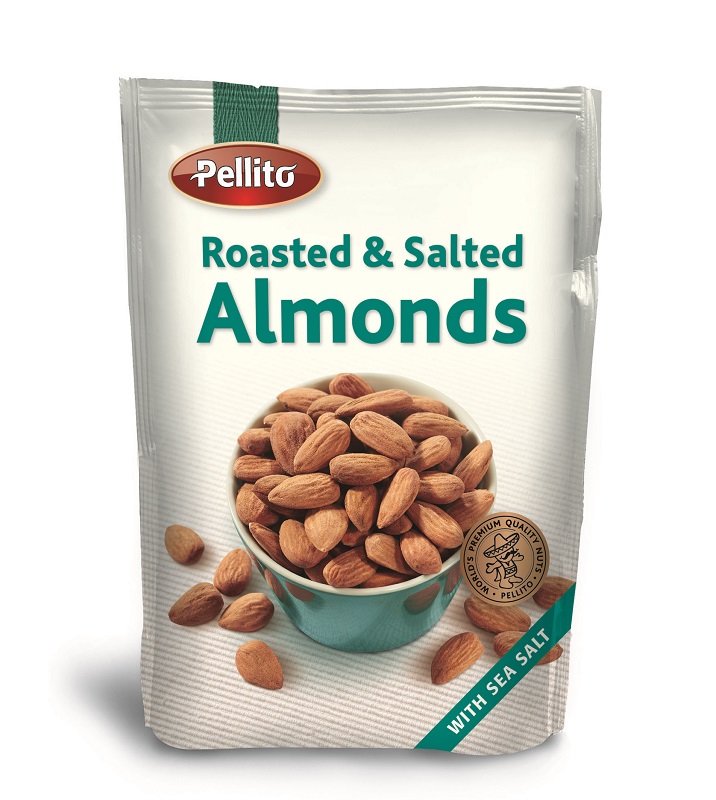 Pellito Αμύγδαλα ψημένα και αλατισμένα Pellito (100g)