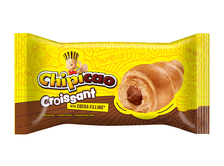 Mondelez Κρουασάν με κακάο Chipicao (60g)