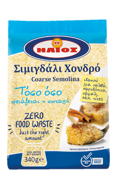 Ήλιος Ζυμαρικά Σιμιγδάλι Χονδρό Ήλιος (340g)