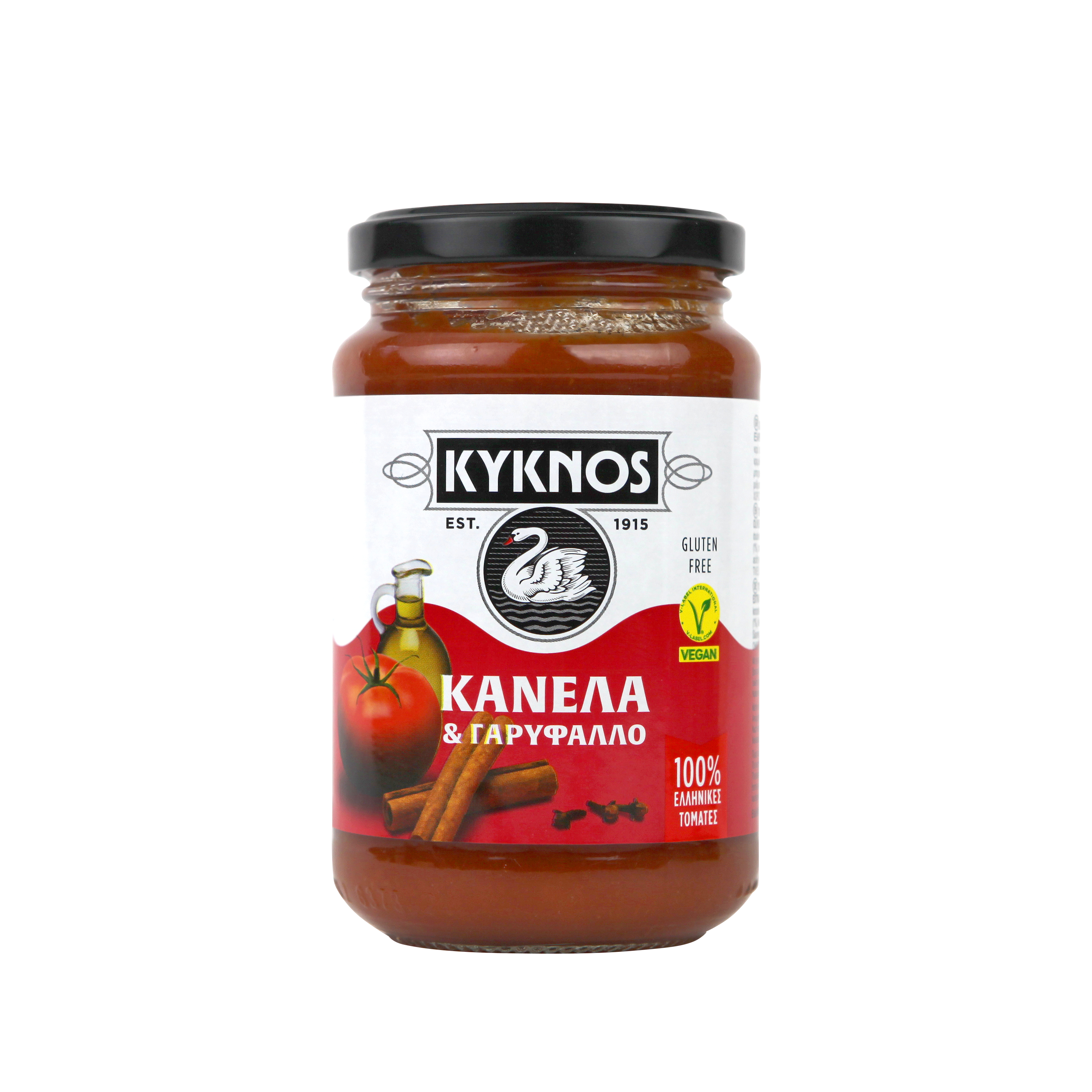 Σάλτσα Ζυμαρικών με Ντομάτα, Πικάντικη Πιπερίτσα και Σκόρδο Κύκνος (350g)