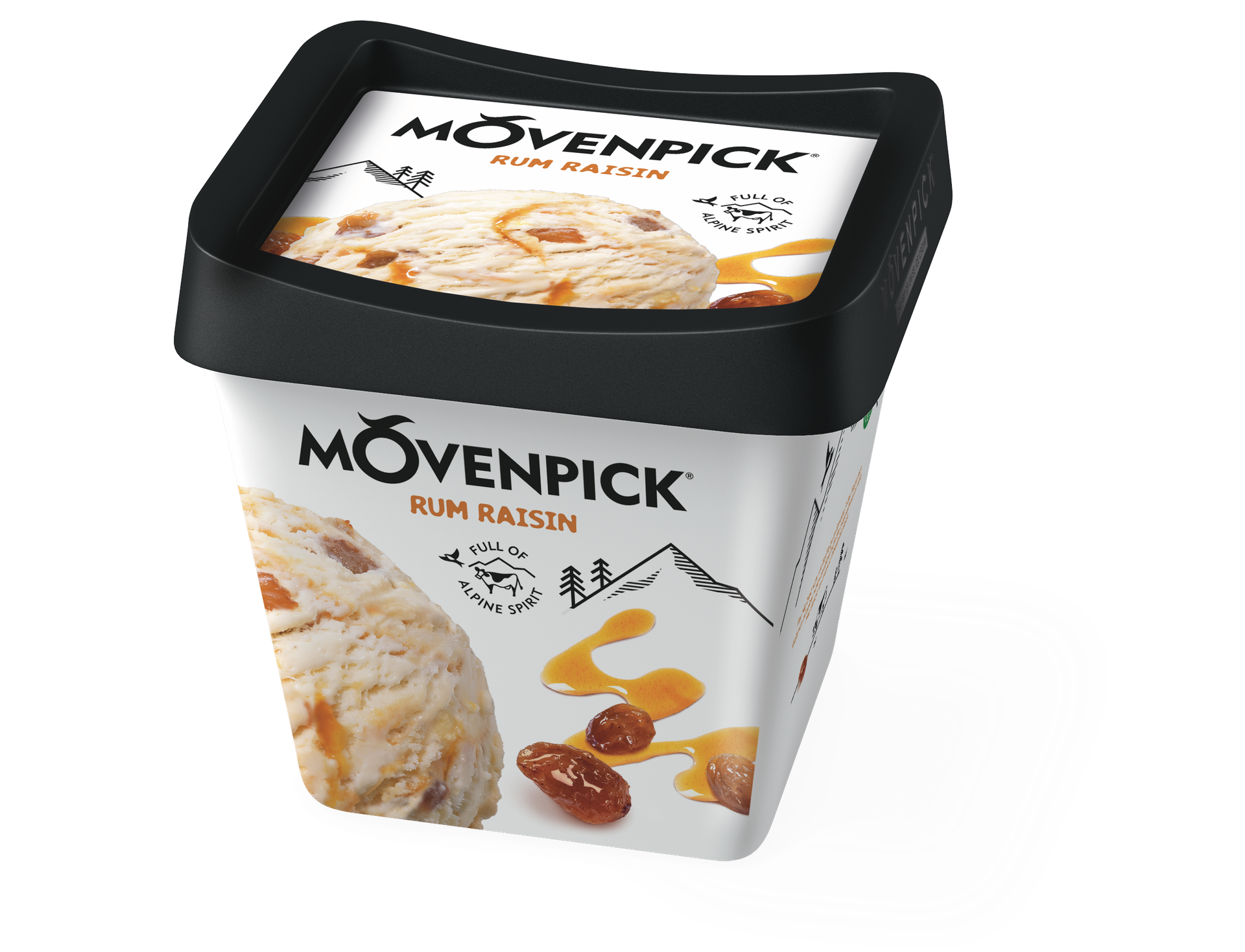 Froneri Παγωτό Rum & Raisin Movenpick (500 ml)