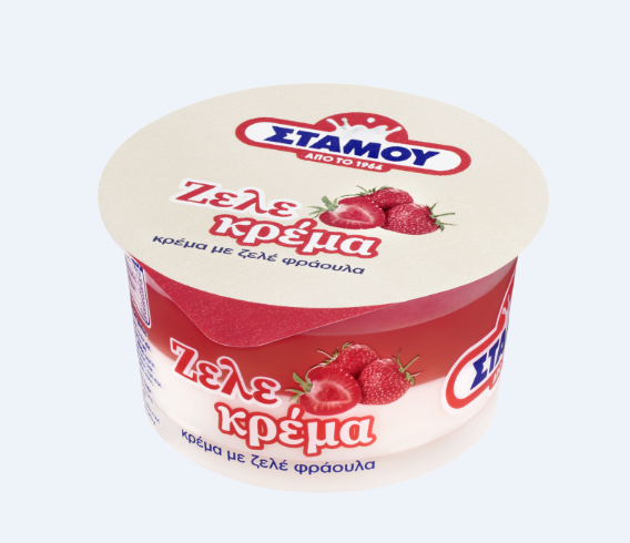 Στάμου Κρέμα Ζελέ Φράουλα Στάμου (170g)
