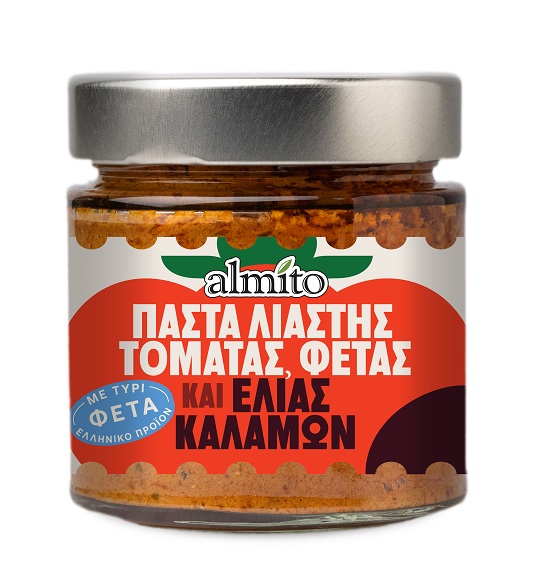 Almi Πάστα λιαστής τομάτας, φέτας και ελιάς Καλαμών, Almito (190g)