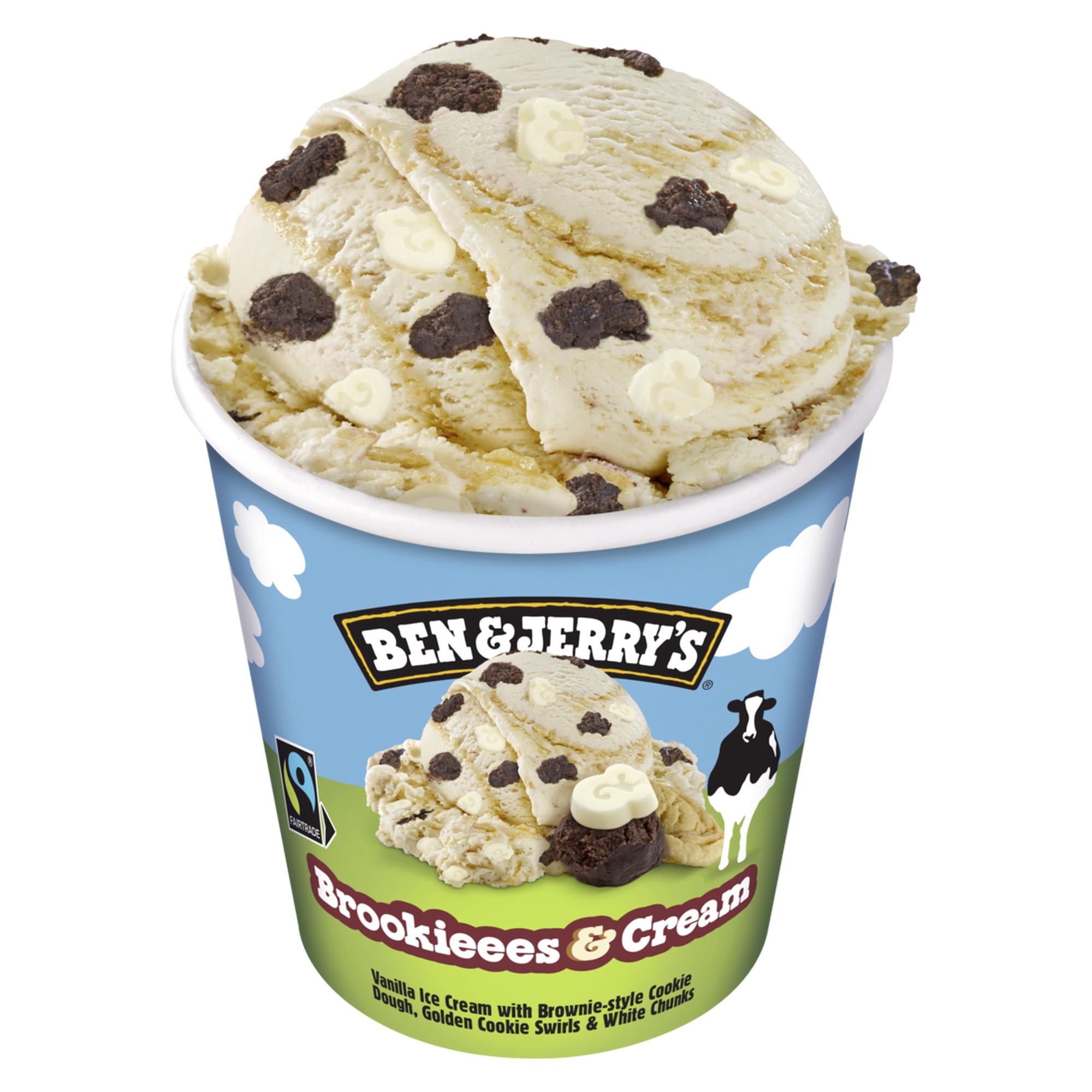 Ελαϊς-Unilever Hellas Α.Ε. Παγωτό Brookies and Cream Ben&Jerry's (465 ml)