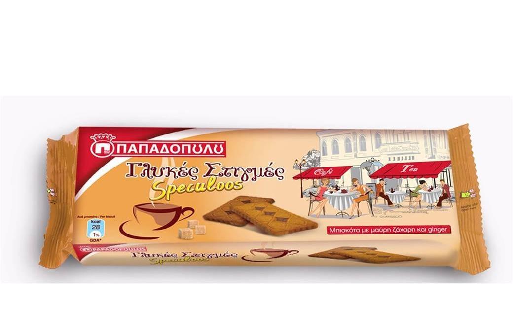 Παπαδοπούλου Μπισκότα <<Γλυκές Στιγμές>> Speculoos Παπαδοπούλου (145 g)