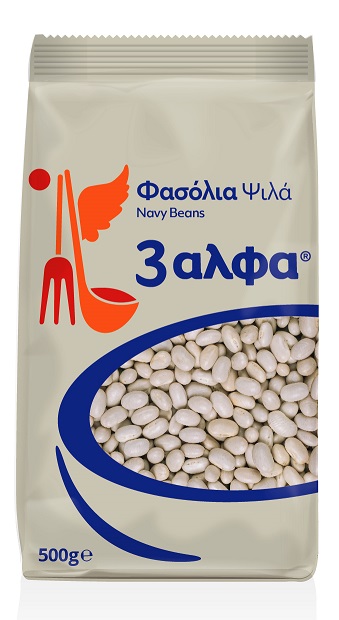 Φασόλια Ψιλά 3αλφα (500 g)
