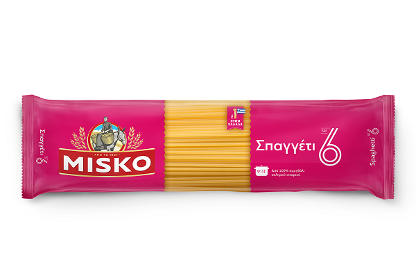 Σπαγγέτι Νο 6 Misko (4x500g) 3+1 Δώρο